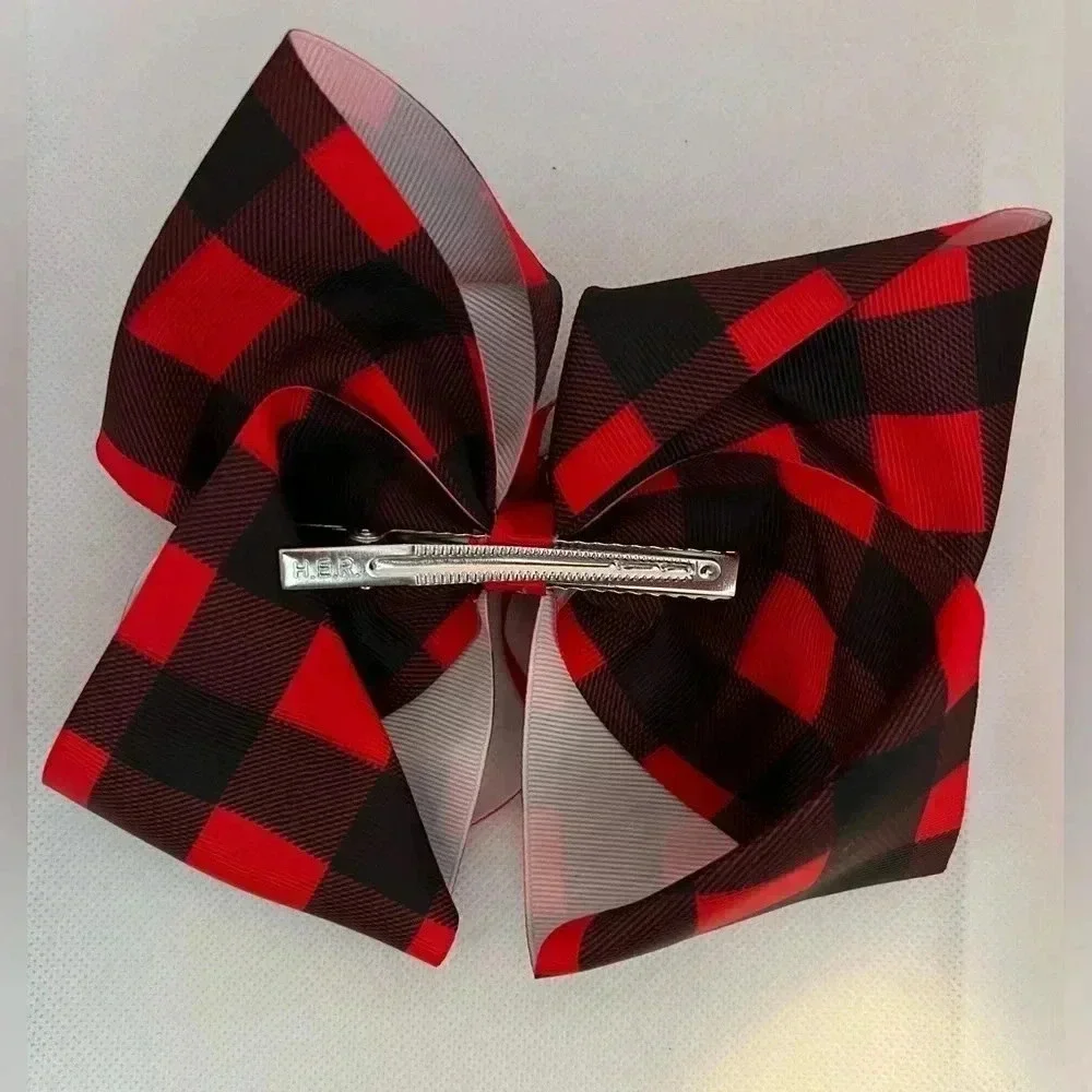 Christmas- Holiday little girls hair bow